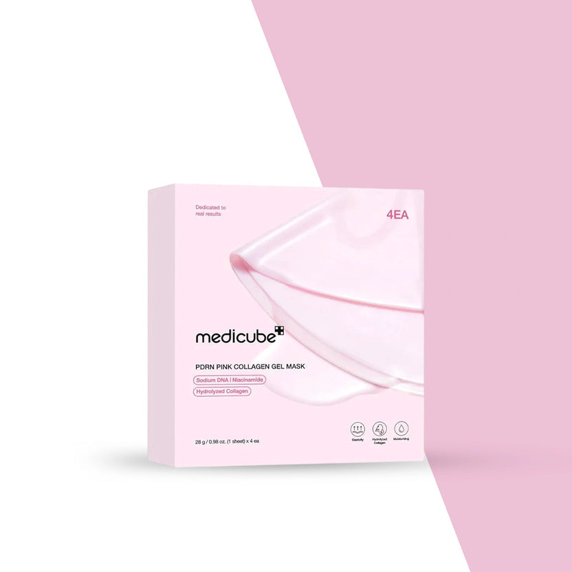 Medicube PDRN Pink Collagen GEL Mask pack of 4