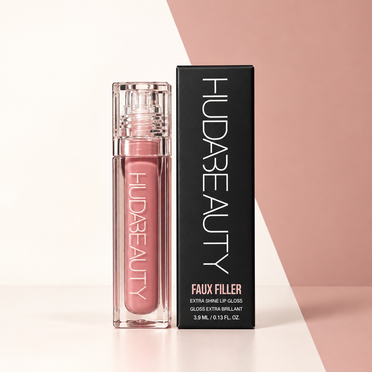 Huda Beauty FAUX FILLER Extra Shine Lip Gloss
