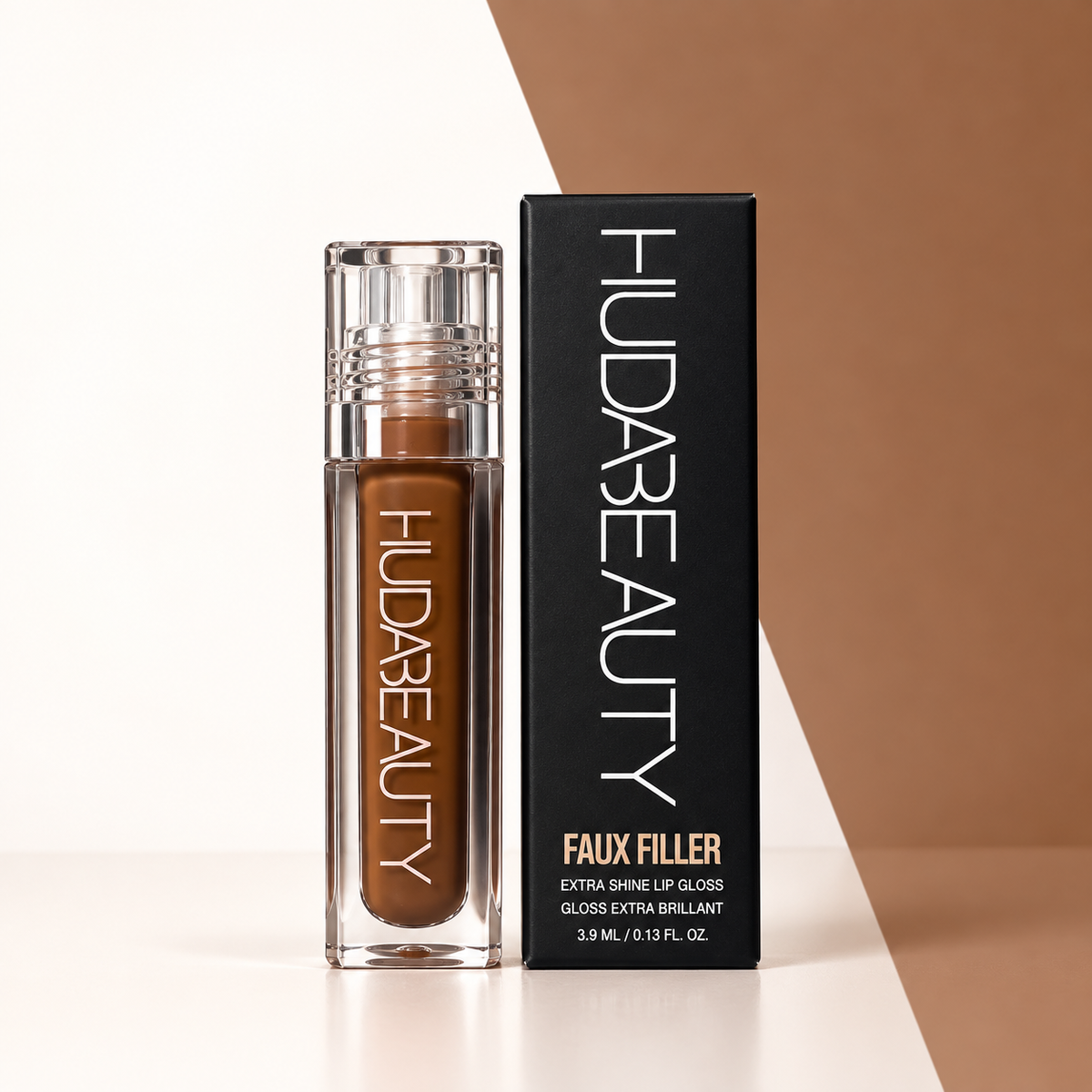 Huda Beauty FAUX FILLER Extra Shine Lip Gloss