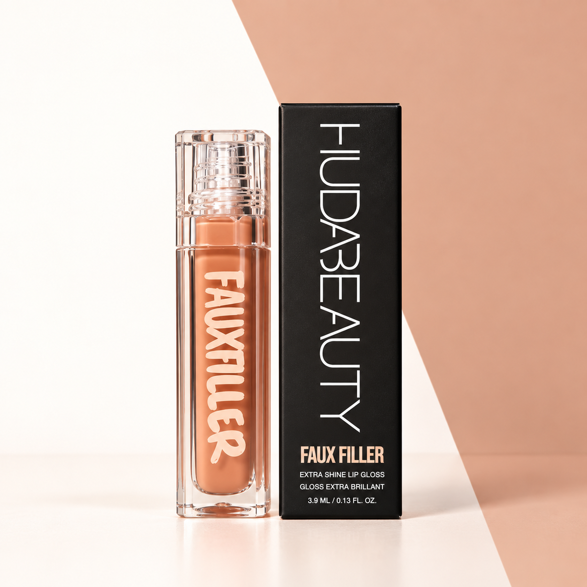 Huda Beauty FAUX FILLER Extra Shine Lip Gloss