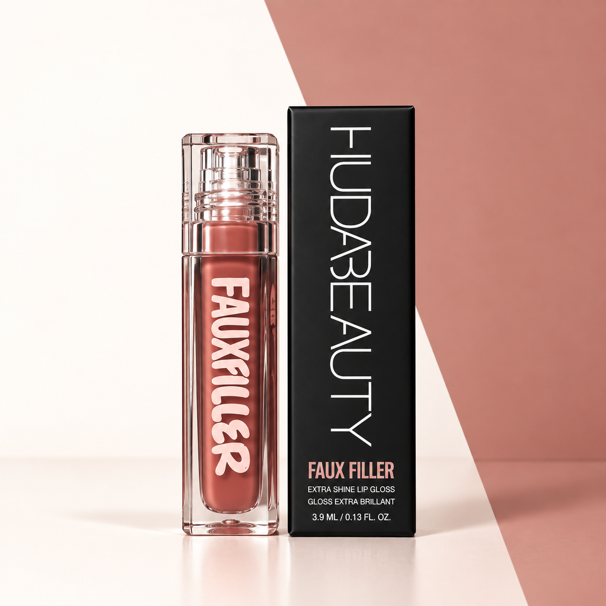 Huda Beauty FAUX FILLER Extra Shine Lip Gloss