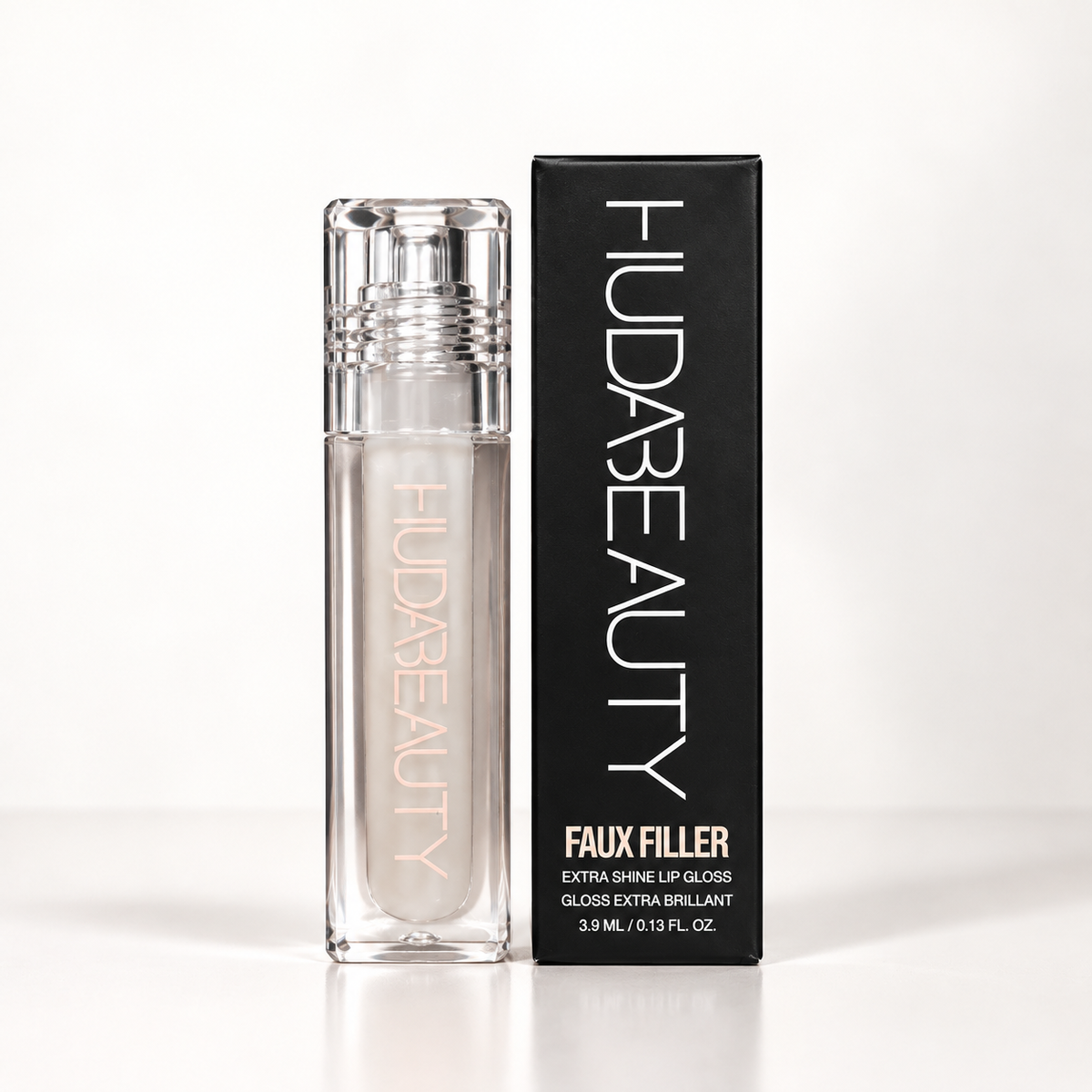 Huda Beauty FAUX FILLER Extra Shine Lip Gloss
