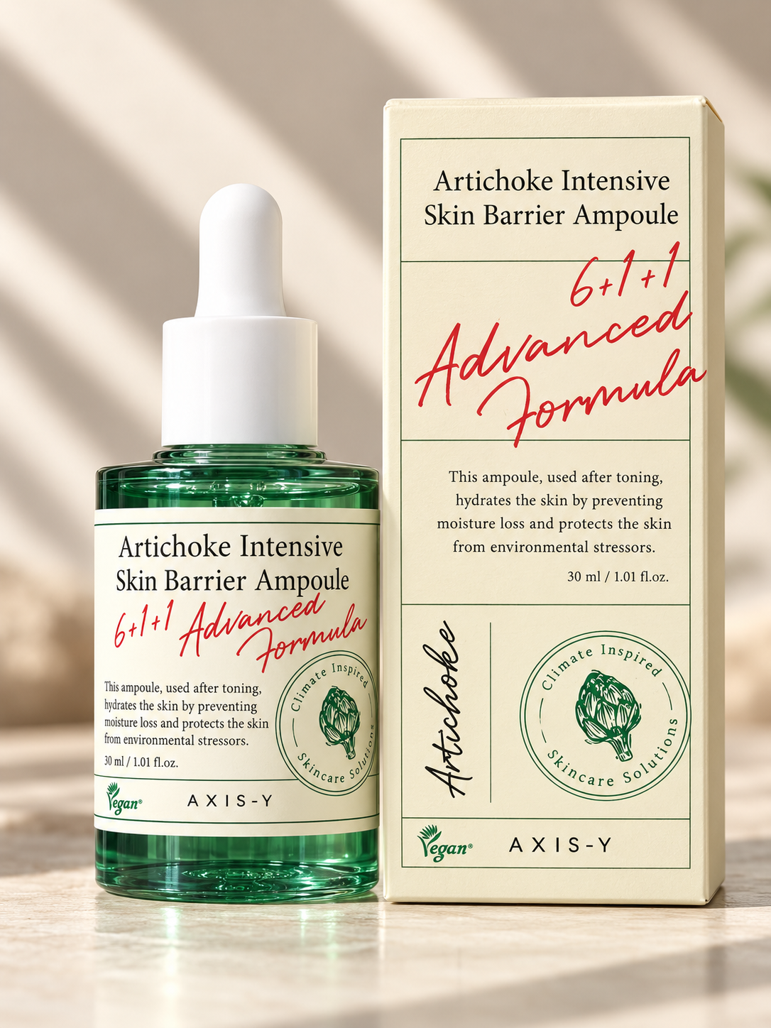 AXIS-Y Artichoke Intensive Skin Barrier Ampoule – 30ml