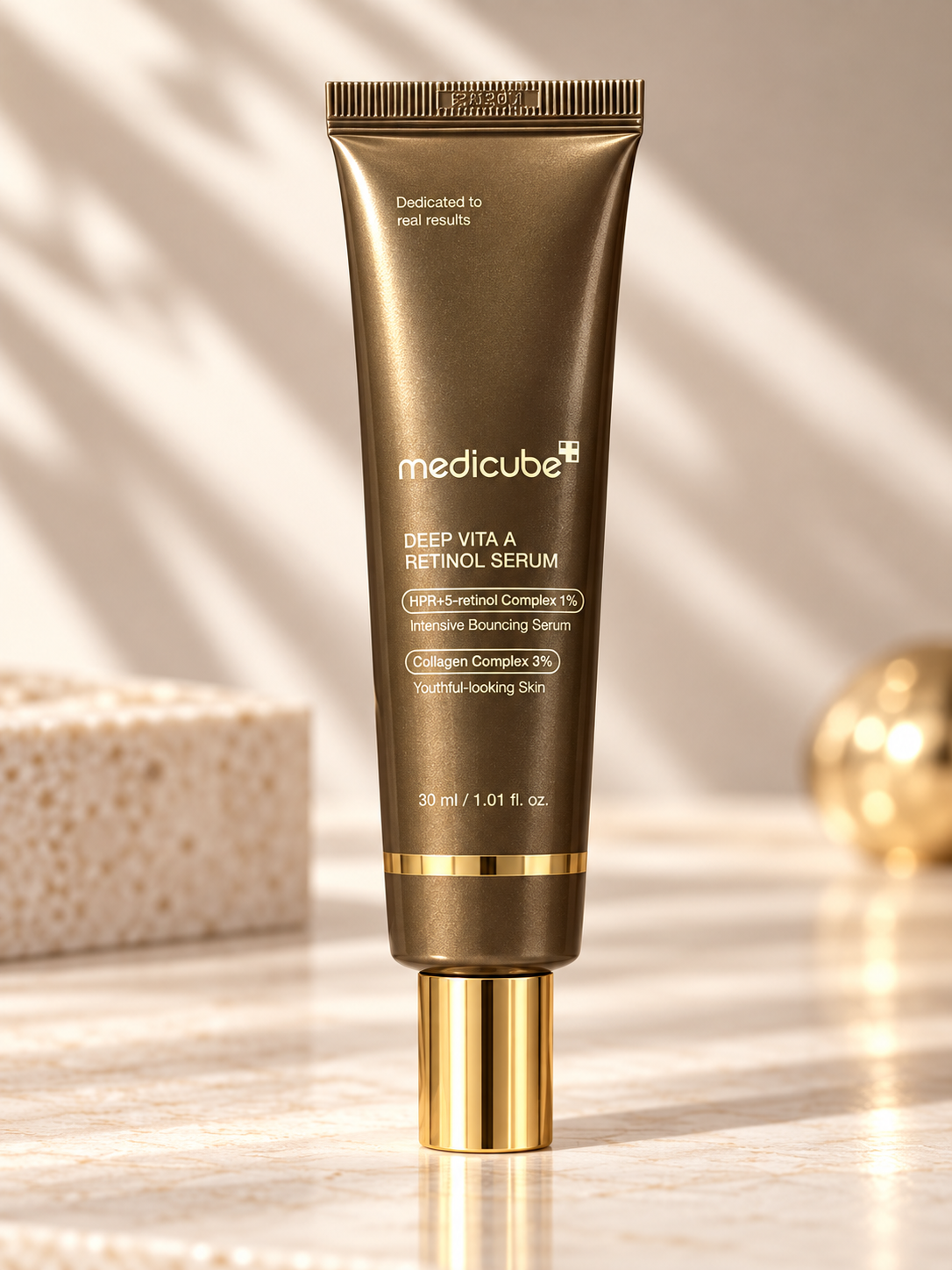 Medicube Deep Vita A Retinol Serum – HPR + 5-Retinol Complex & Collagen Complex 3% – 30ml